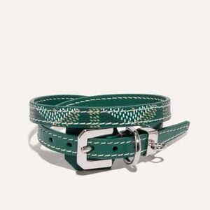Like New Goyard Green Edmond Bracelet and Box